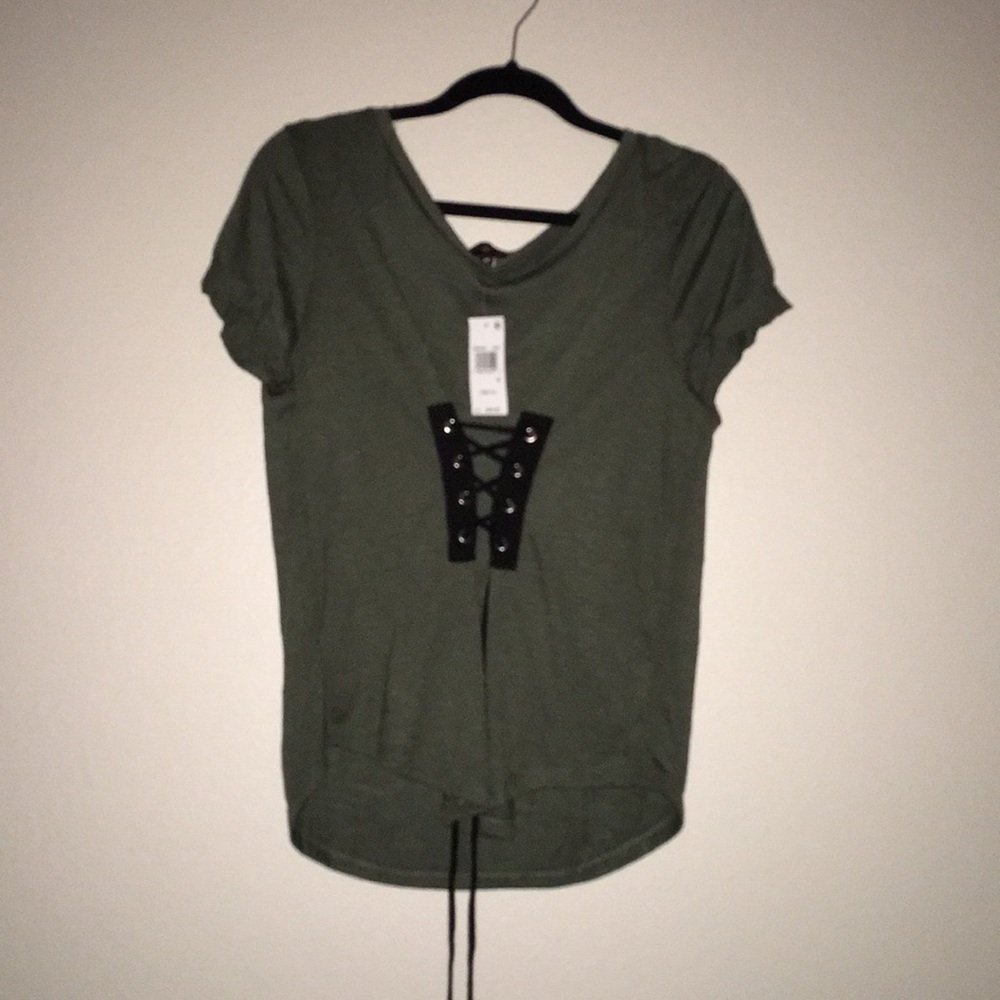 Army green top